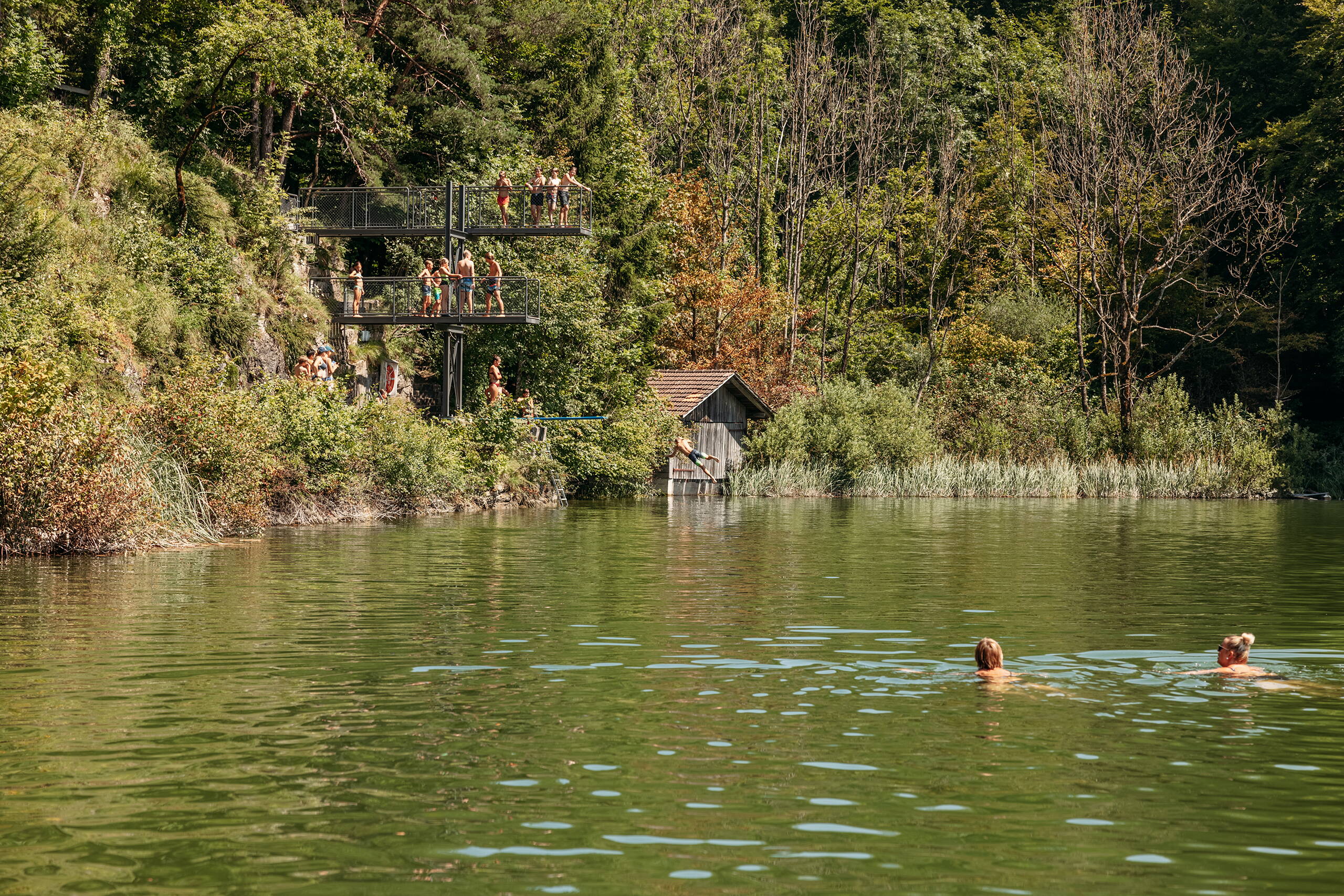 Zoom: Naturstrandbad Burgseeli